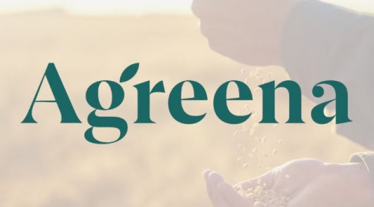Agreena Logo on Grain Background