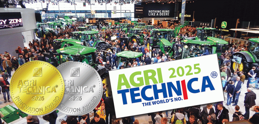 Золоті лауреати виставки Agritechnica 2025